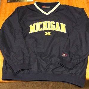 Vintage University of Michigan Windbreaker